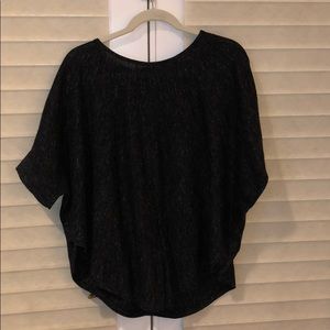COS draped short sleeve sweater